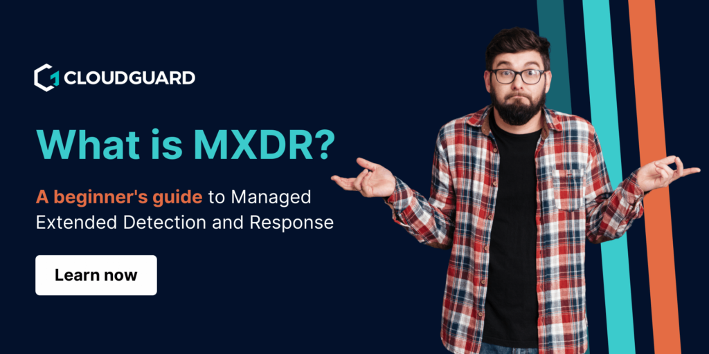 image with text "what is MXDR?"