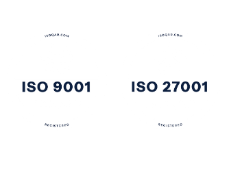 ISO logos with number