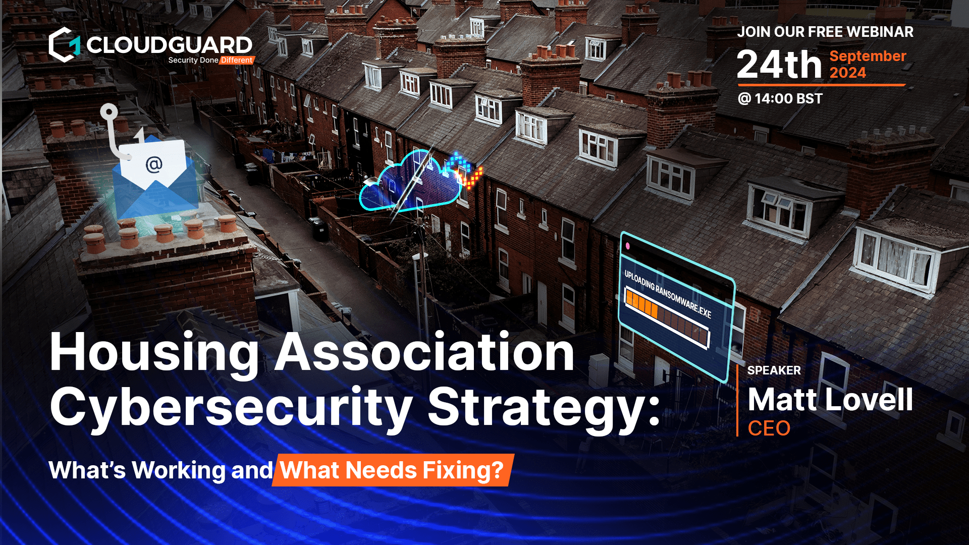 housing association cybersecurity strategy webinar